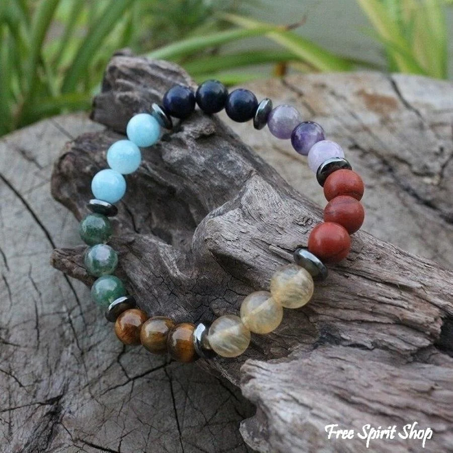 108 7 Chakras Natural Stone Mala Beads - Image 5