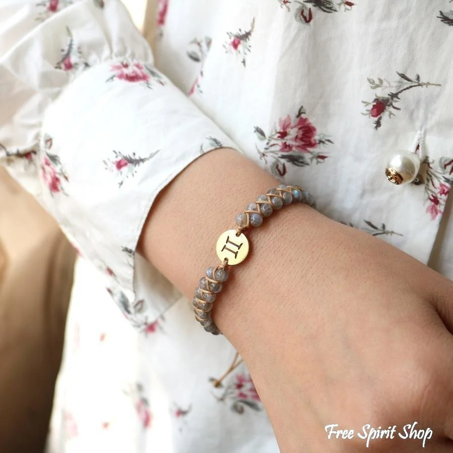 12 Zodiac Sign & Birthstone Charm Bracelets - Image 13