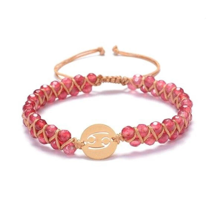 12 Zodiac Sign & Birthstone Charm Bracelets - Image 16