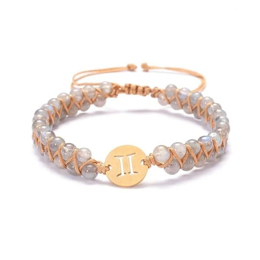 12 Zodiac Sign & Birthstone Charm Bracelets - Image 17
