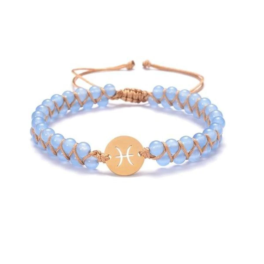12 Zodiac Sign & Birthstone Charm Bracelets - Image 19