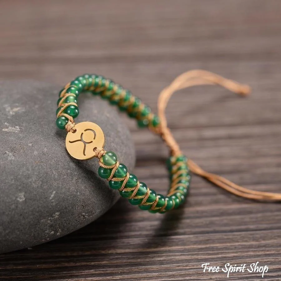 12 Zodiac Sign & Birthstone Charm Bracelets - Image 20