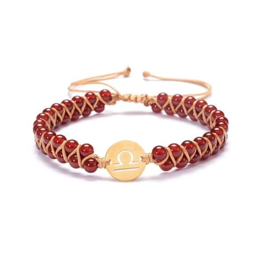 12 Zodiac Sign & Birthstone Charm Bracelets - Image 23