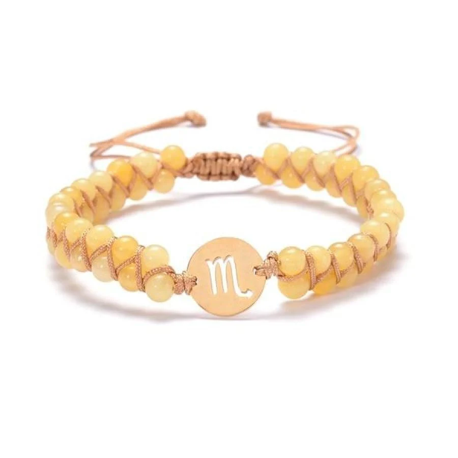 12 Zodiac Sign & Birthstone Charm Bracelets - Image 24