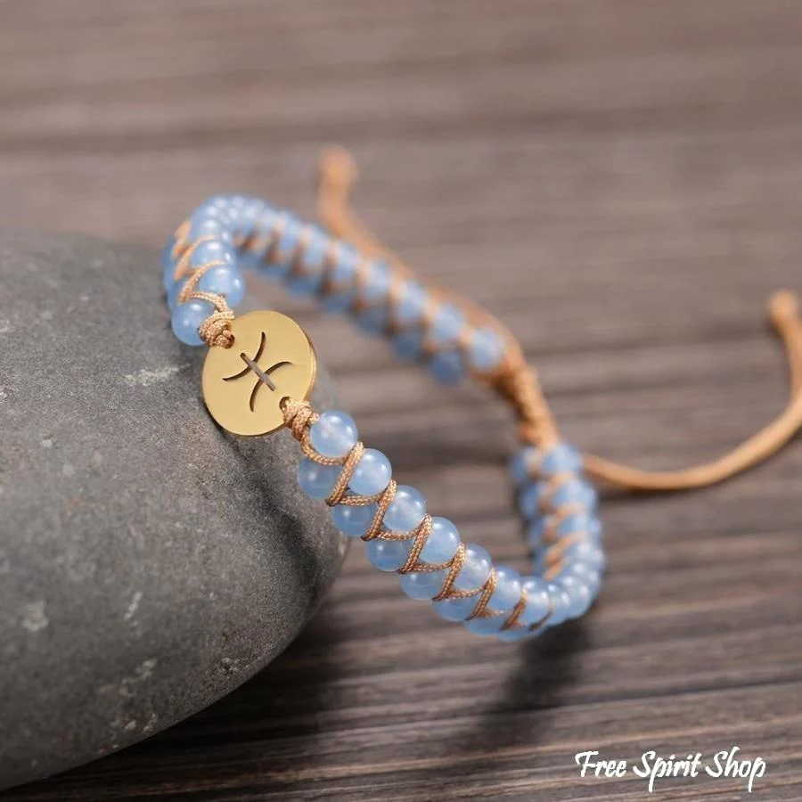 12 Zodiac Sign & Birthstone Charm Bracelets - Image 27