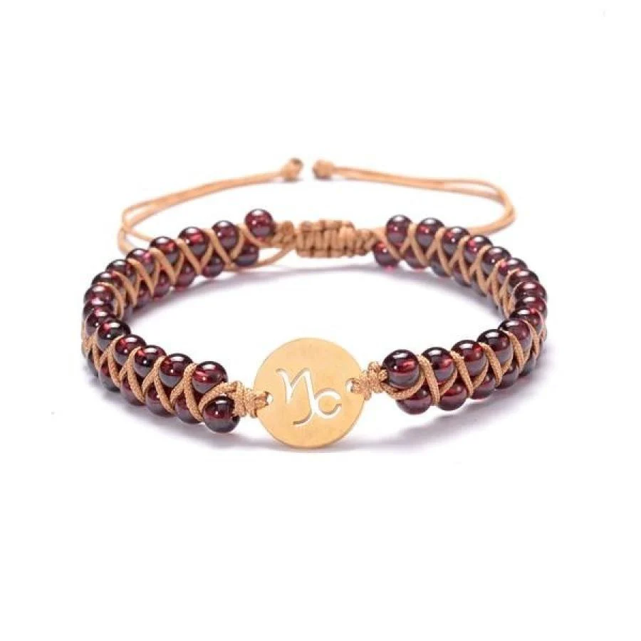 12 Zodiac Sign & Birthstone Charm Bracelets - Image 8