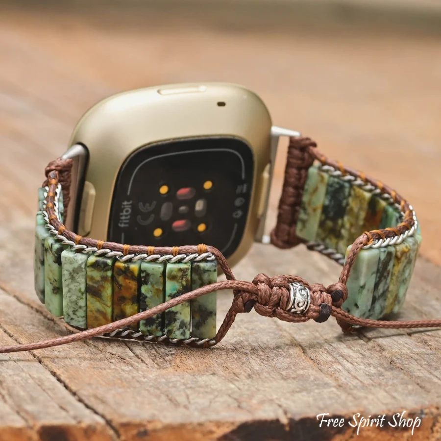 African Jasper Fitbit Watch Band - Image 3