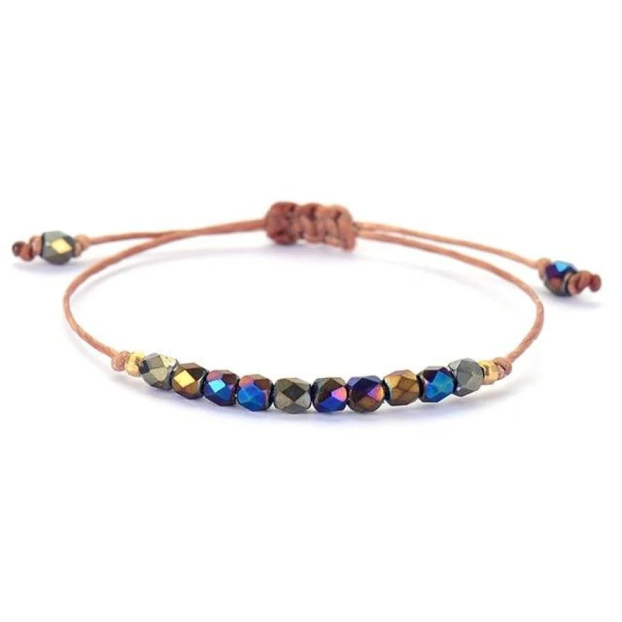 Crystal Beaded Friendship Bracelet - Image 4