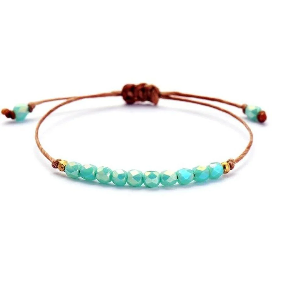 Crystal Beaded Friendship Bracelet - Image 7