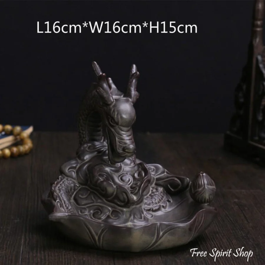 Dragon Ceramic Incense Burner - Image 6