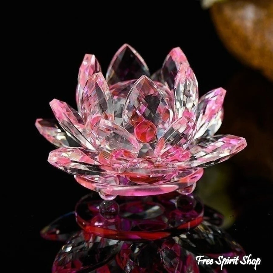 Feng Shui Crystal Lotus Flower - Image 18