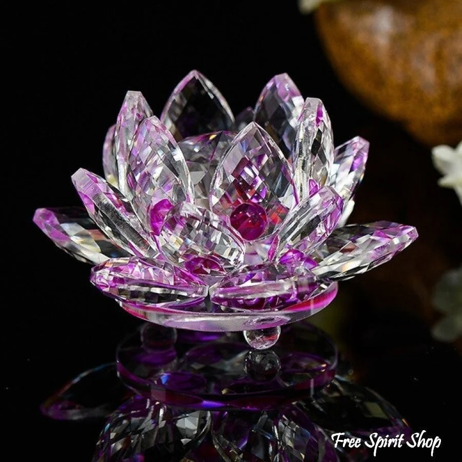 Feng Shui Crystal Lotus Flower - Image 23