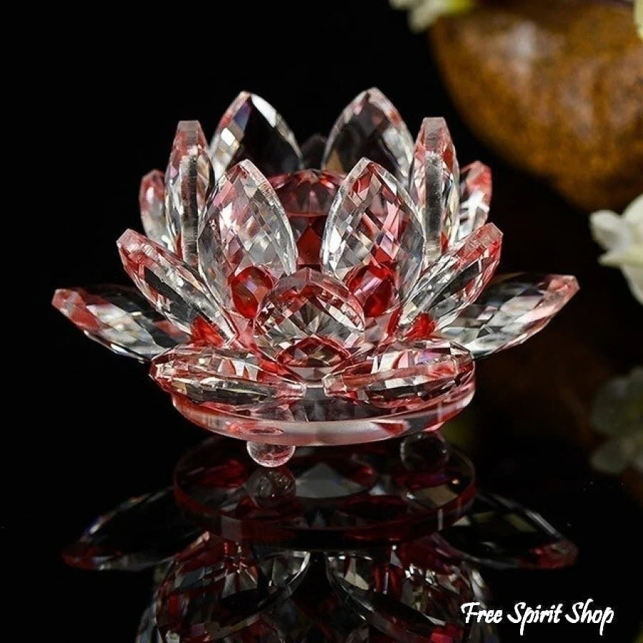 Feng Shui Crystal Lotus Flower - Image 26