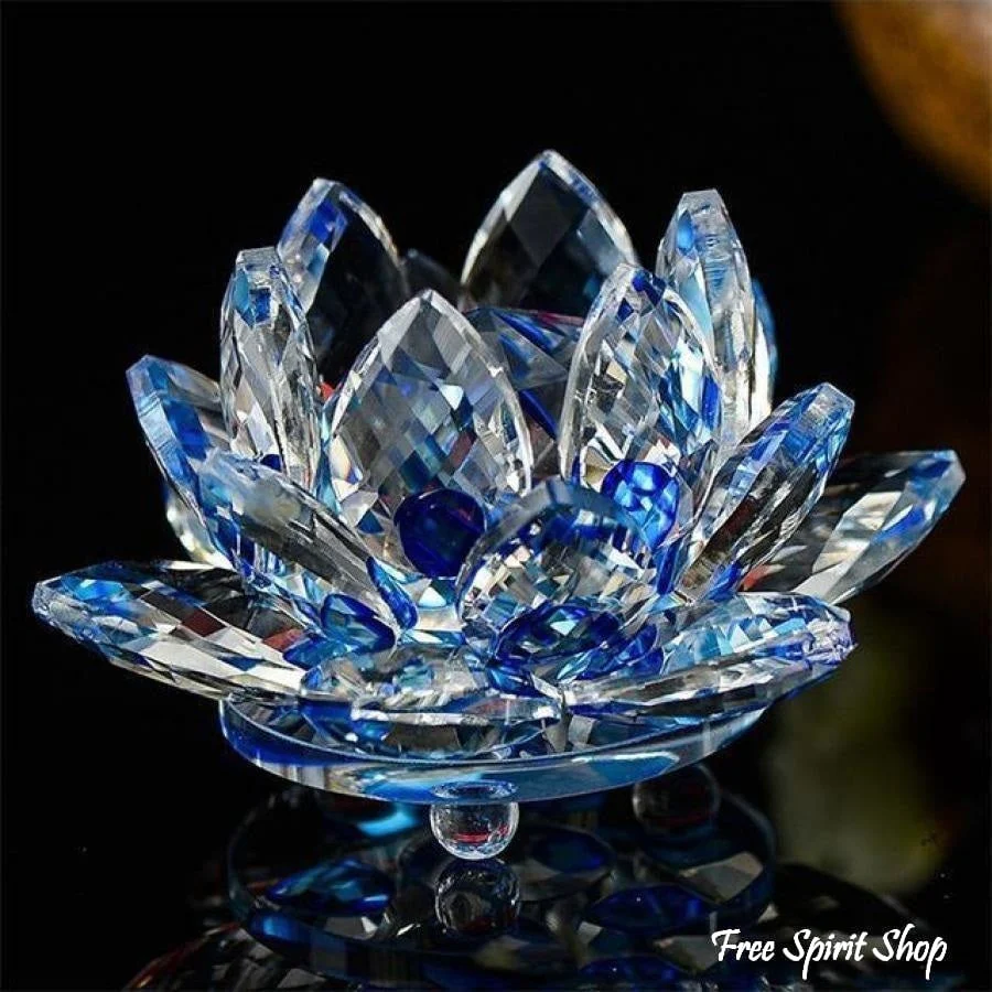 Feng Shui Crystal Lotus Flower - Image 7