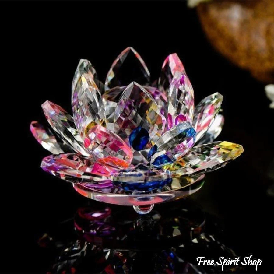 Feng Shui Crystal Lotus Flower - Image 8