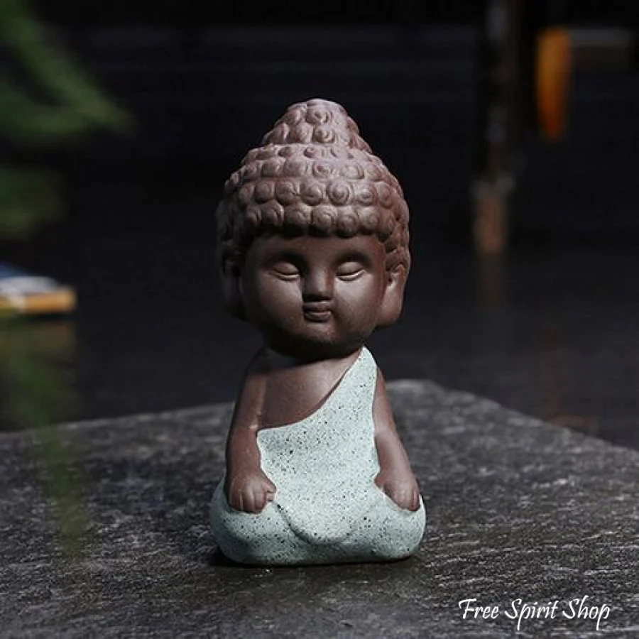 Little Buddha Statue in Ceramic - Image 3