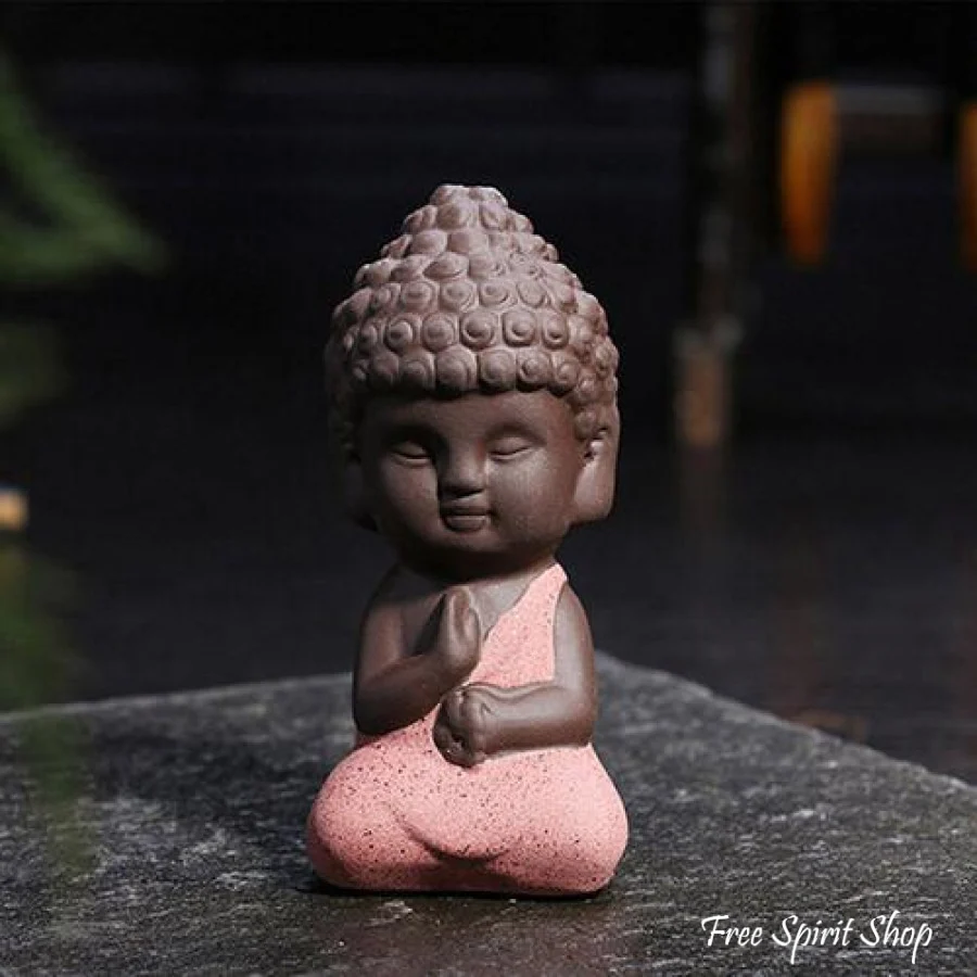 Little Buddha Statue in Ceramic - Image 5
