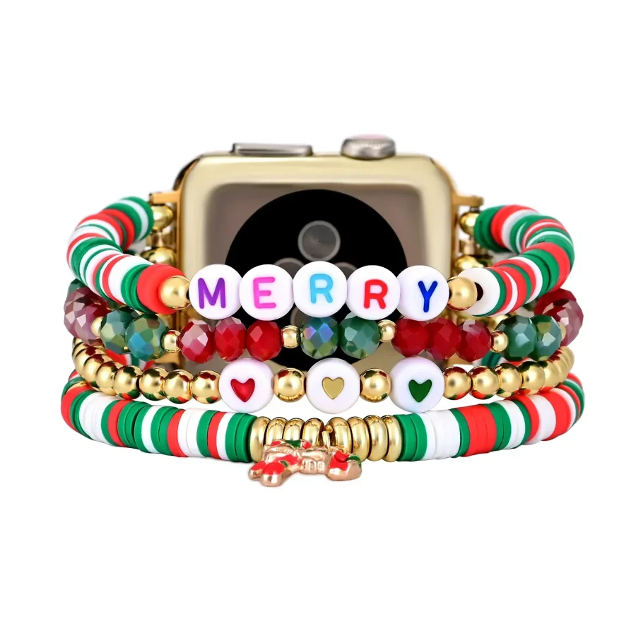 Merry Christmas Apple Watch Strap - Image 3