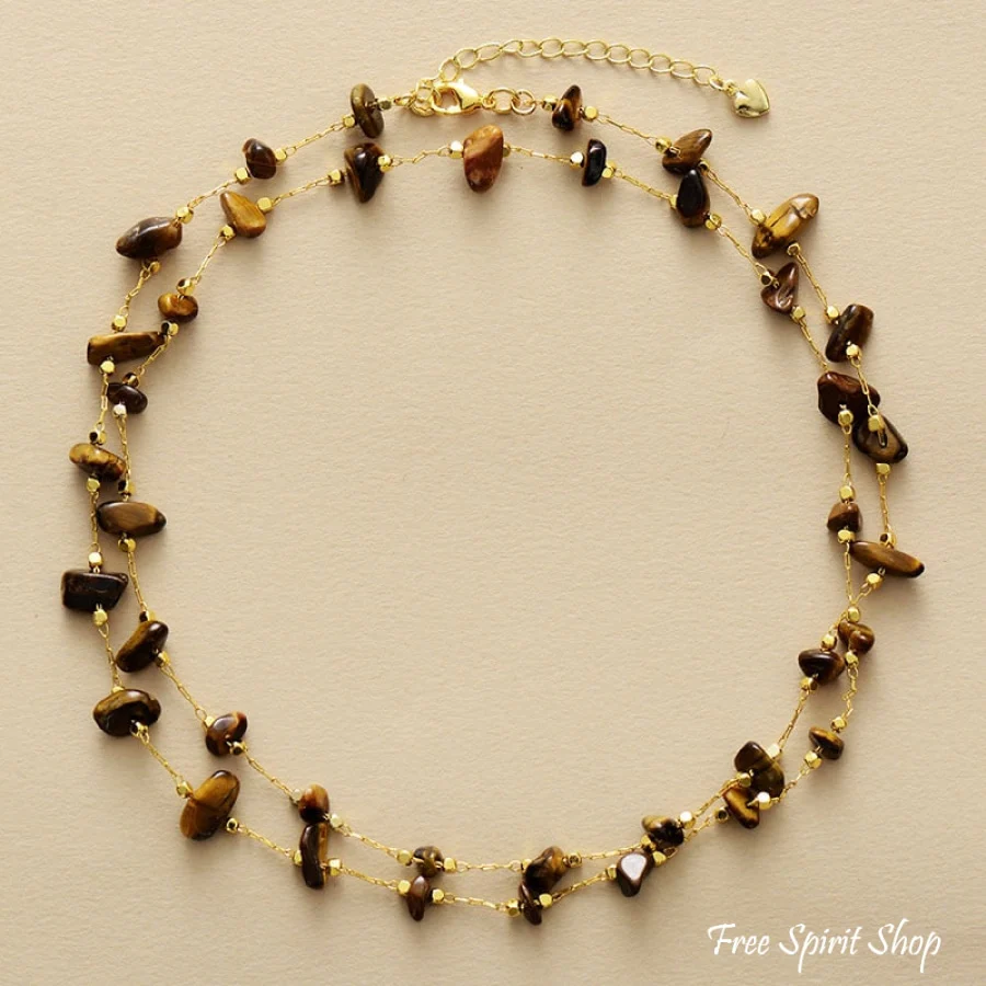 Natural Carnelian Gemstone Necklace - Image 3