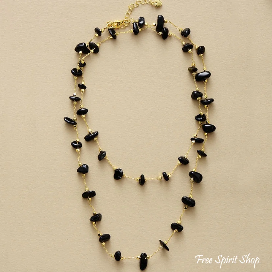 Natural Carnelian Gemstone Necklace - Image 5
