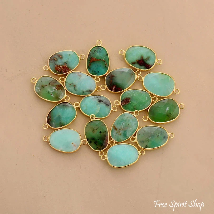 Natural Green Jade Jasper and Moss Agate Wrap Bracelet - Image 5