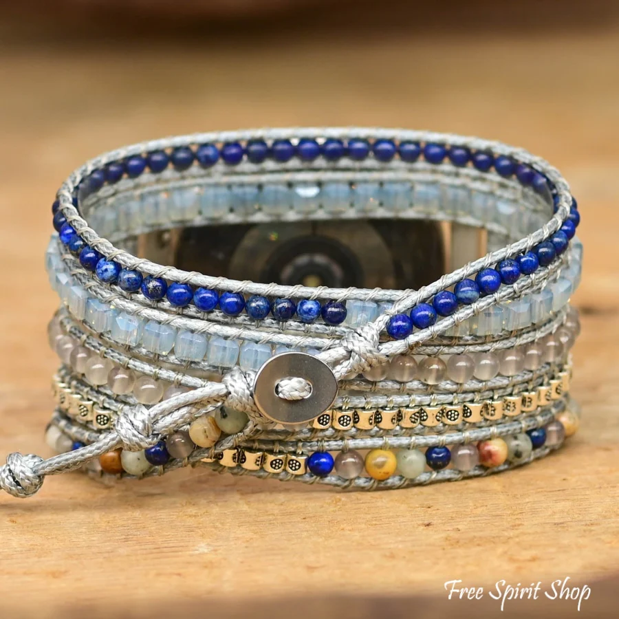 Natural Lapis Lazuli Samsung / Garmin Watch Band - Image 3