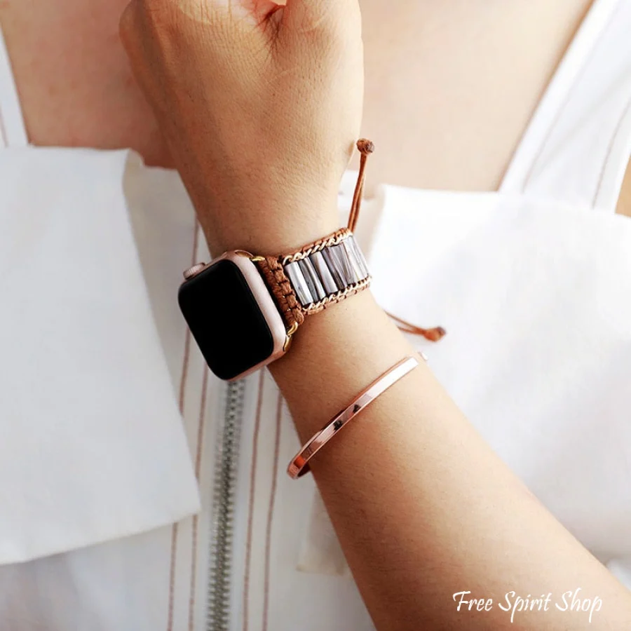 Natural Seashell Apple Watch Band - Image 2