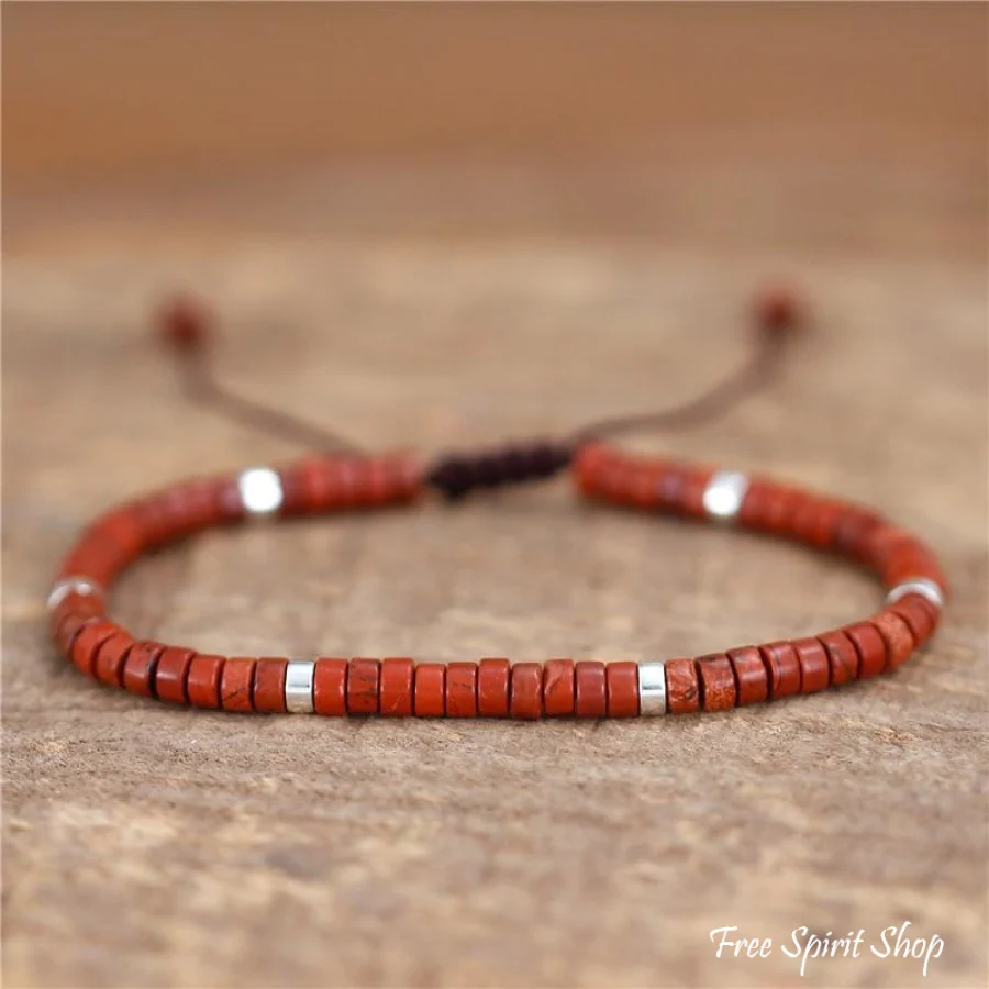 Natural Stone Boho Bead Bracelets - Image 10