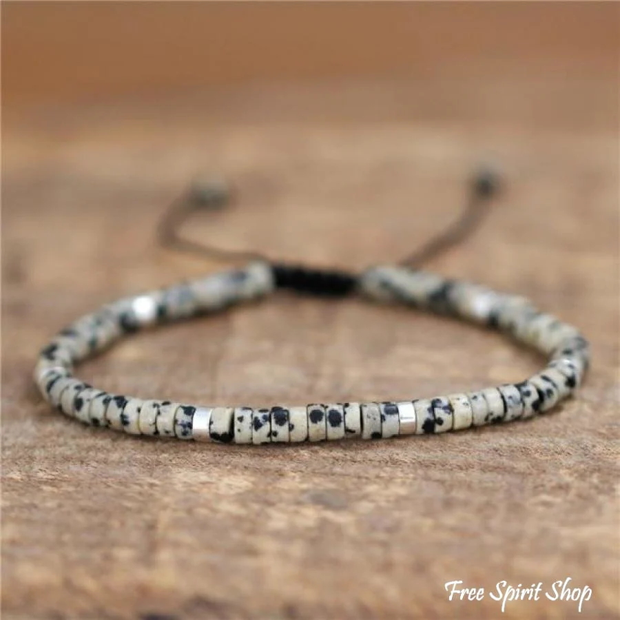 Natural Stone Boho Bead Bracelets - Image 4