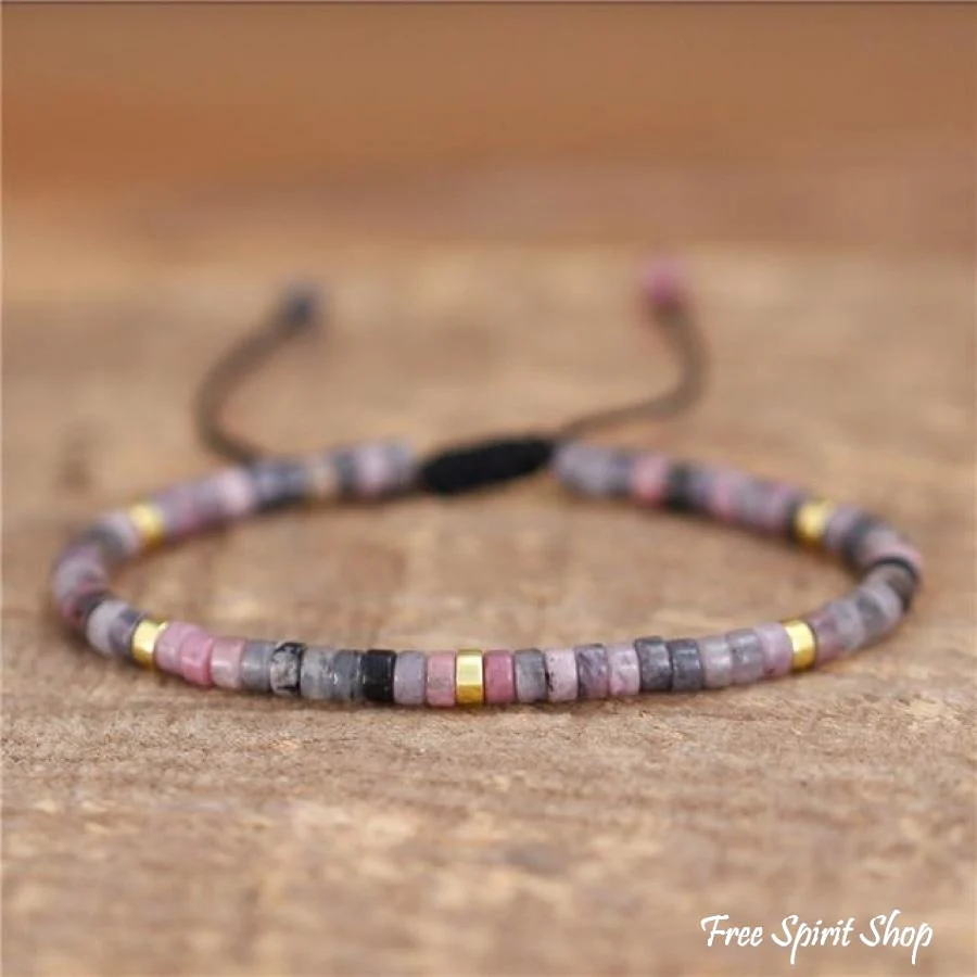 Natural Stone Boho Bead Bracelets - Image 6