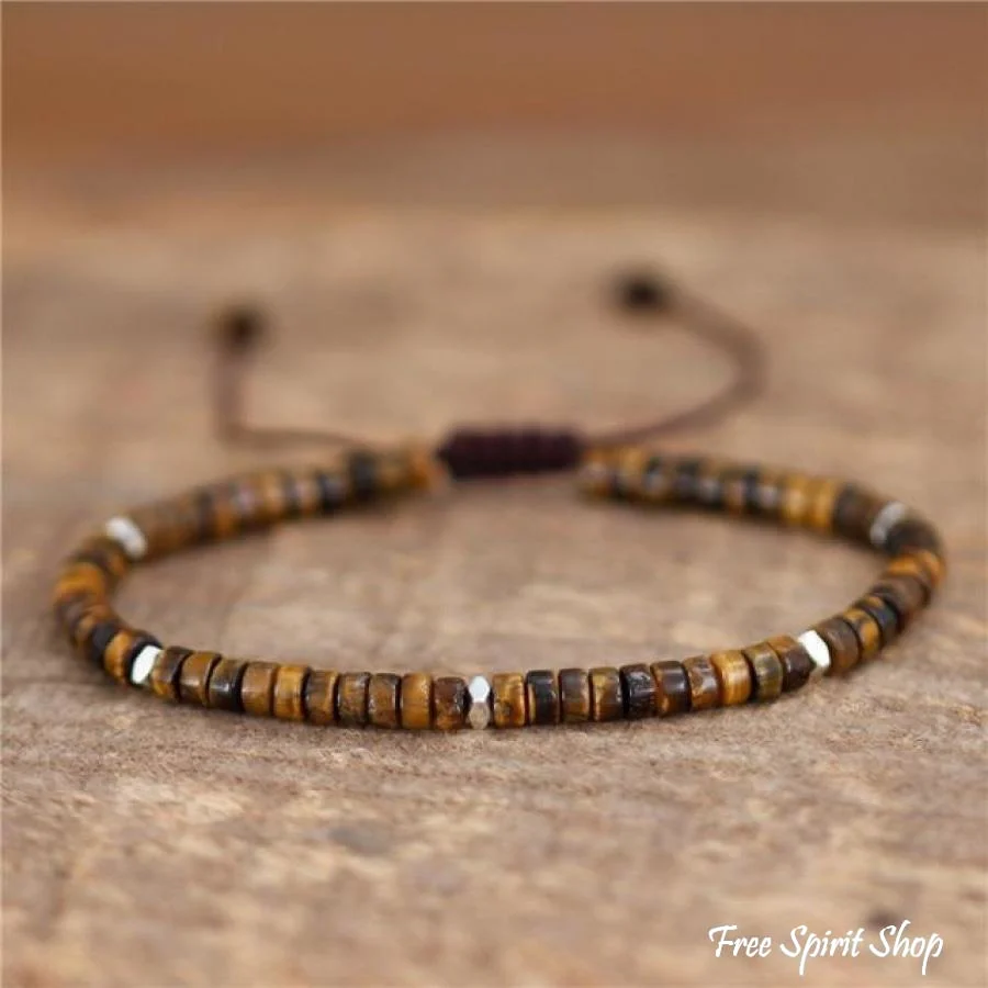 Natural Stone Boho Bead Bracelets - Image 7