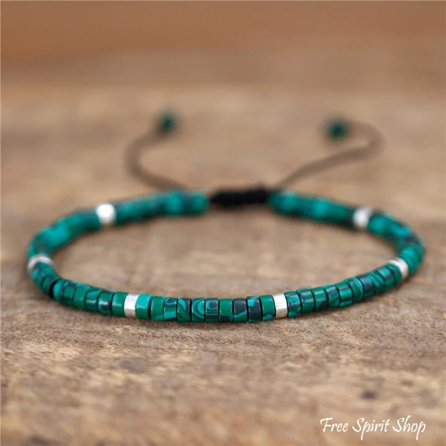 Natural Stone Boho Bead Bracelets - Image 9