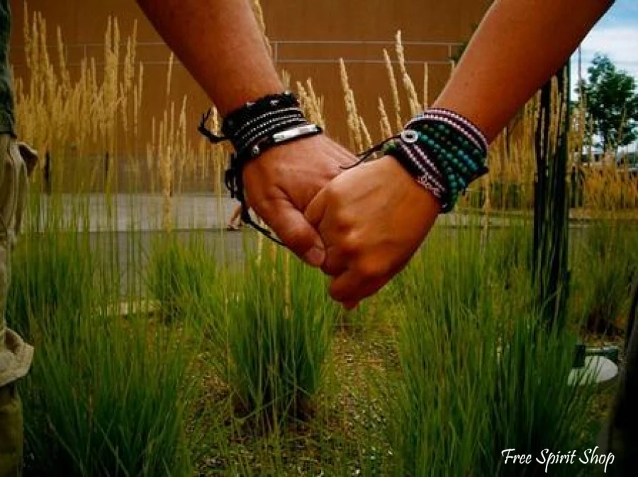 Natural Tiger Eye Wrap Bracelet - Image 3