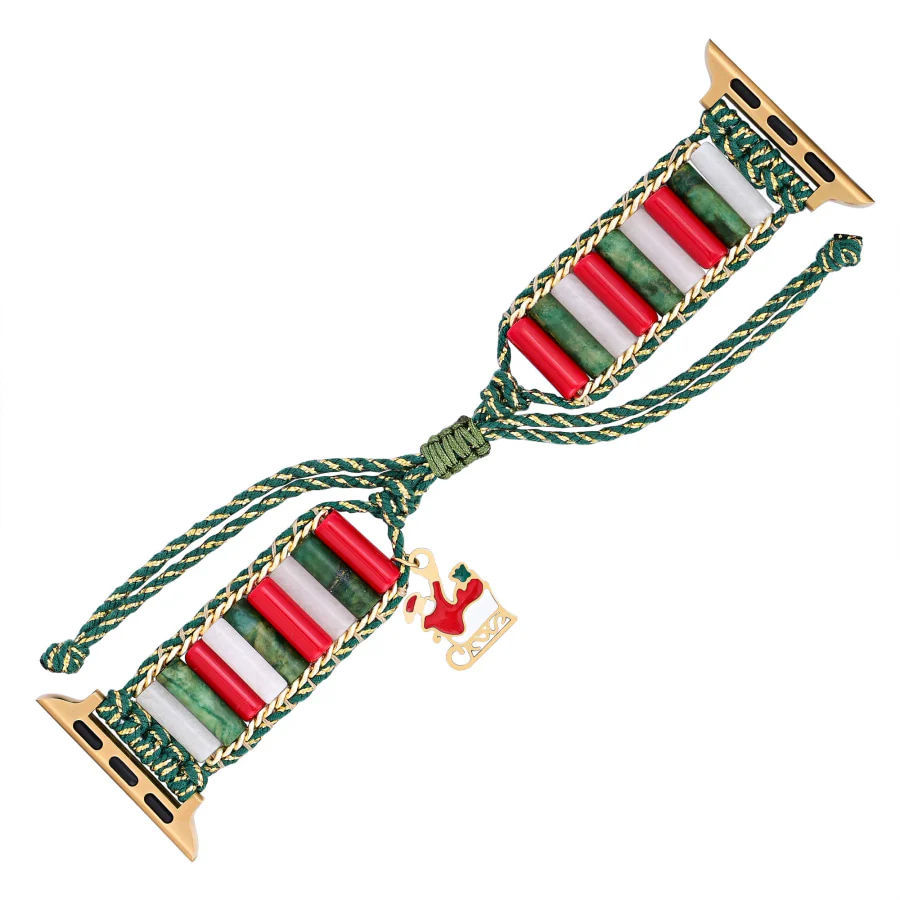 Santa Claus Charm Apple Watch Band - Image 5