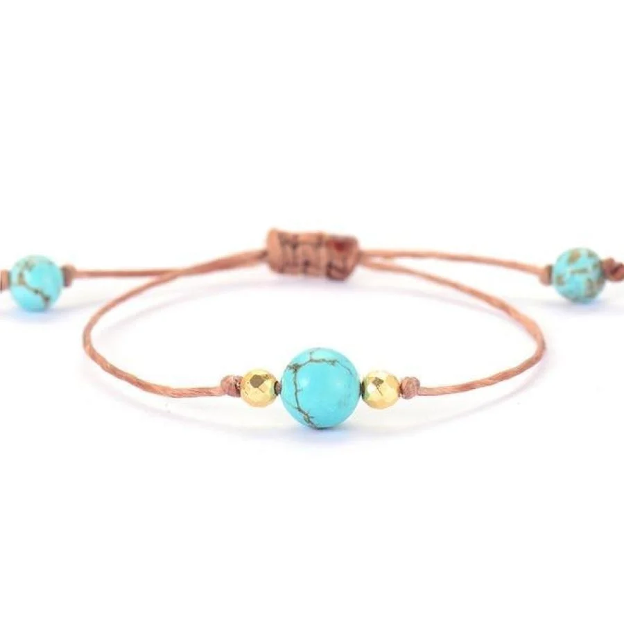 Single Gemstone Bead Friendship Bracelets - Image 3