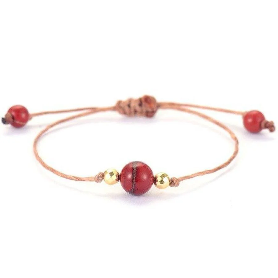 Single Gemstone Bead Friendship Bracelets - Image 9