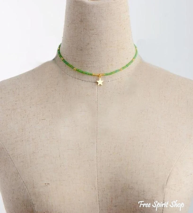 Vibrant Seed Bead Choker - Image 11
