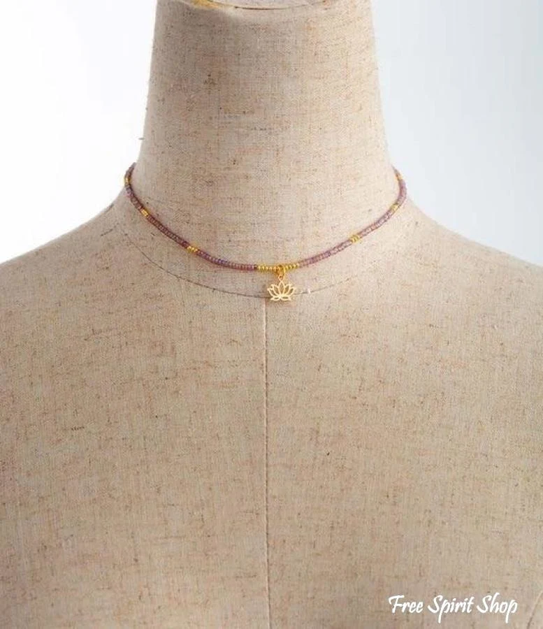 Vibrant Seed Bead Choker - Image 3